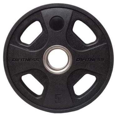 Imagem de Anilha Elite Emborrachada 4 Grips 5kg