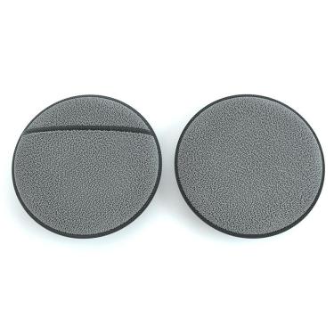 Imagem de Kit 2 Esponjas de Microfibra para Polimento e Enceramento Automotivo 14x14cm Cinza Flashlimp