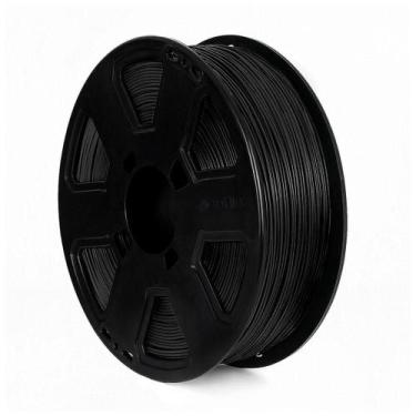 Imagem de Filamento para Impressora 3D - PLA - Preto - 1Kg - 1,75mm - 3D Fila PL
