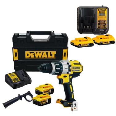 Imagem de Kit Parafusadeira/Furadeira de Impacto Dewalt 1/2" 20V MAX com 2 Bater