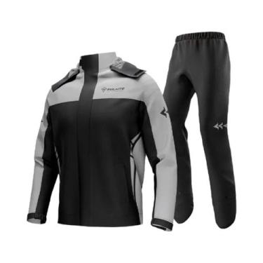 Imagem de Conjunto De Capa De Chuva Para Motociclistas, Jaqueta E Calças Para Pr
