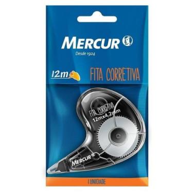 Imagem de Corretivo Fita 4,2mm x 12m SM 1 Emb. c/ 6 Un. - Mercur