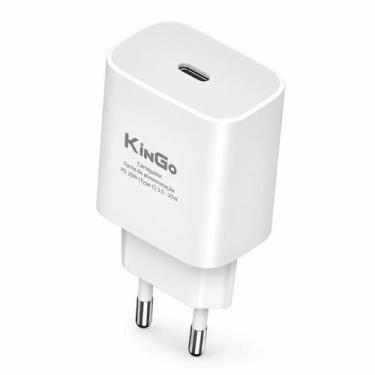 Imagem de Fonte Carregador Celular Turbo 20W USB C Kingo