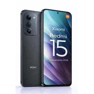 Imagem de Redemi 15 4G 128gb 6GB Tela 6,9 144Hz Câmera 50 Mp Bateria 7000mAh 33W