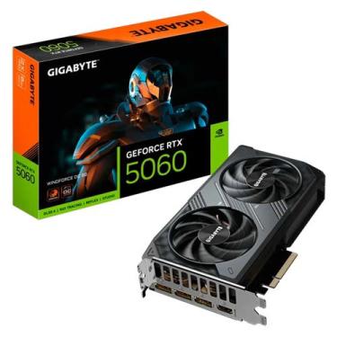Imagem de Placa de Vídeo Gigabyte Windforce OC NVIDIA GeForce RTX 5060 8GB GDDR7