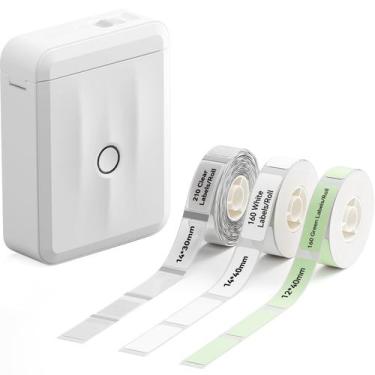 Imagem de Rotuladora NIIMBOT D110 Impressora Térmica Bluetooth Branca