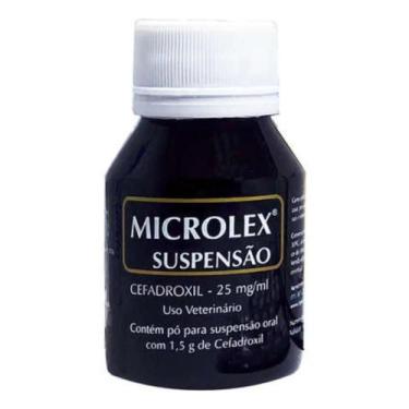 Imagem de Microlex Suspensão 1,5g Antibiótico Cães e Gatos