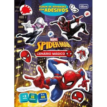 Imagem de Livro Atividade Cenario Spider 8Fls Tilibra, Unico, Unico