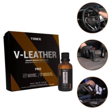 Imagem de V-Leather Pro Vonixx Coating para Couro com SiO Proteção Até 1 Ano 50m