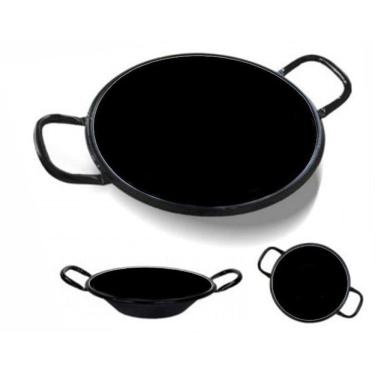 Imagem de Tacho Esmaltado Preto N. 14 Pastel / Fritura