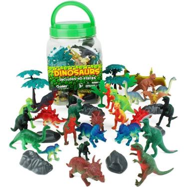 Imagem de Miniatura De Dinossauros Com 40 Peças Completo - Savage