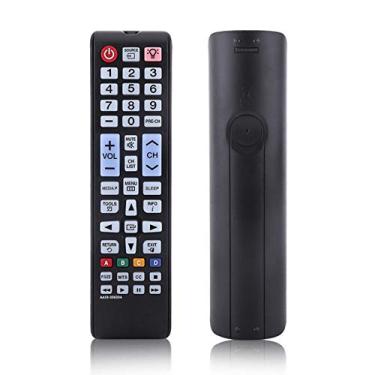 Imagem de Controle remoto para TV, controle remoto de TV, controle remoto universal preto novo para Smart LCD TV LED