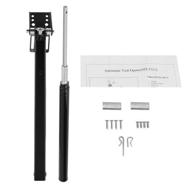 Imagem de Kit de abridor de janela automático, abridor de janela de estufa, kit de abridor automático sensível ao calor solar para telhado de estufas