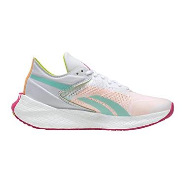 Imagem de Reebok Cal ados de Corrida Femininos Floatride Energy Symmetros, Branco/branco/pixel menta, 9