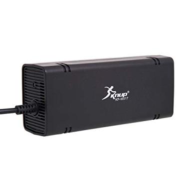 Imagem de Knup Fonte Automática 12V 9.6A para Xbox 360, Adaptador de Energia para Console de Jogos, Preto, USB Tipo A, 115 Watts, 110-220V