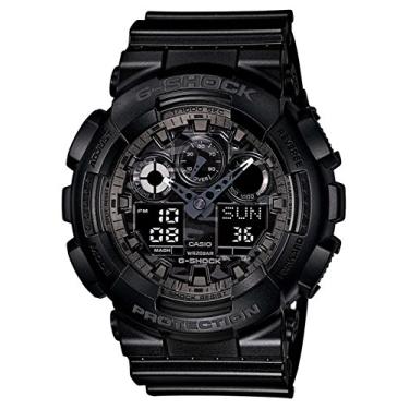 Imagem de Casio Relógio masculino G-Shock GA-100CF, preto, pulseira, Preto, Alça