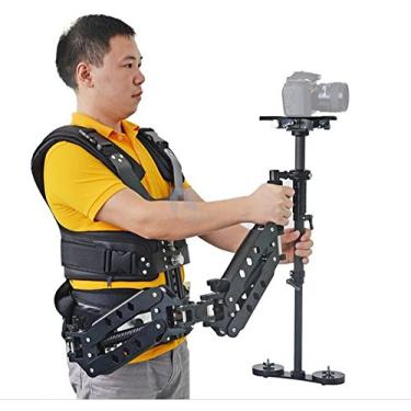 Imagem de GOWE Estabilizador portátil Steadycam Steadicam+ kit de braço de colete braços duplos para Canon, Nikon, Sony, DSLR BMCC P0015431