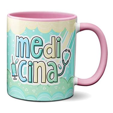 Imagem de Caneca Médico Profissional Medicina Profissão Presente (Rosa)