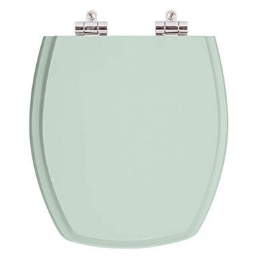 Imagem de Assento Sanitario Poliester com Amortecedor Thema Verde Agua para Vaso Incepa