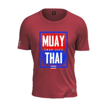 Imagem de Camiseta Muay Thai Tailandia Shap Life Fight Luta Lutador