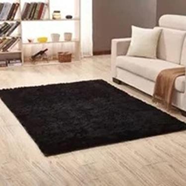 Imagem de Tapetes super macios e fofos, tapetes de área de pelúcia modernos para interior para sala de estar quarto infantil quarto decoração de casa, tapete retangular durável antiderrapante 80 cm x 160 cm