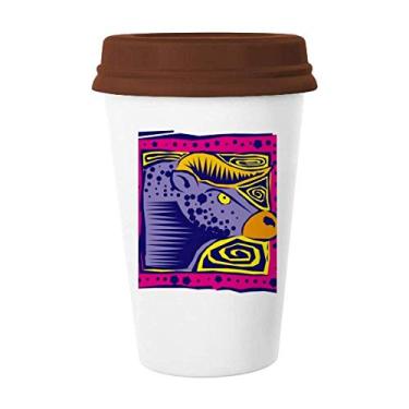 Imagem de Constellation Taurus México Caneca de Gravação Cultura Café Copo Copo Cerâmica Tampa