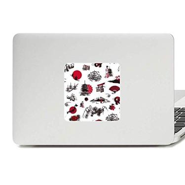 Imagem de Japan Sakura Pine Mount Decalque Vinil Paster Laptop Adesivo Decoração PC
