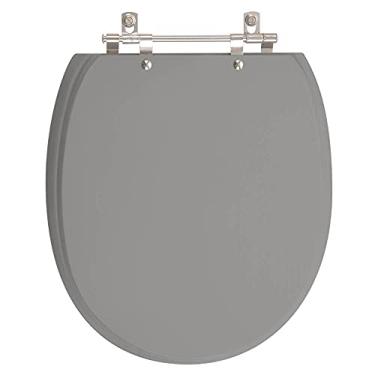 Imagem de Assento Para Vaso Deca De Ville Cinza Escuro Poliester