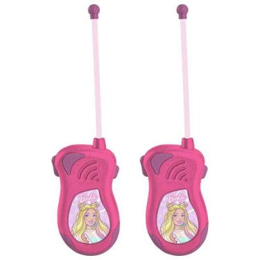 Imagem de Walkie Talkie Candide Barbie Rosa 3+ 1870