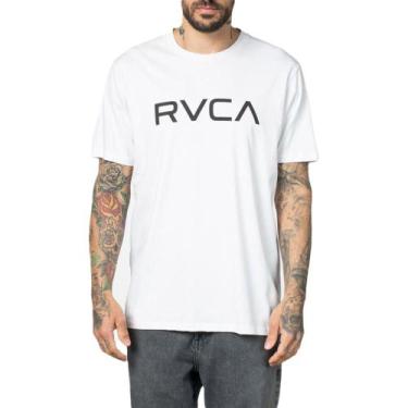 Imagem de Camiseta Rvca Big Rvca Wt23 Masculina Branco