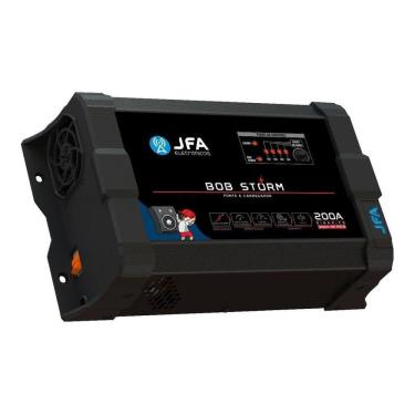 Imagem de Carregador De Bateria Automotiva 200a Jfa Fonte Bob Storm