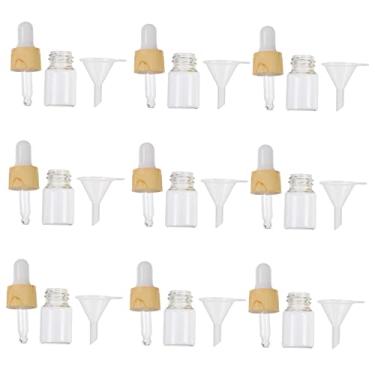 Imagem de DOITOOL 20 Unidades frasco conta-gotas fosco mini frascos conta-gotas inventar óleo essencial perfume frasco conta-gotas de vidro de fragrância garrafa de vidro de fragrância base liquida