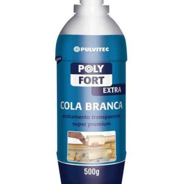 Imagem de Cola Polyfort 500Gr Branca Pulvitec
