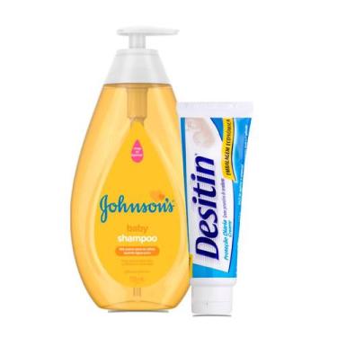 Imagem de Shampoo Regular Johnsons Baby 750 Ml + 1Cremes Preventivos De Assadura