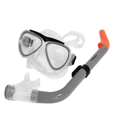 Imagem de Kit De Mergulho Infantil Poker Tinos - Azul celeste - U-Unissex