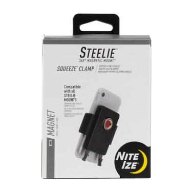 Imagem de Nite Ize Braçadeira Steelie Squeeze, suporte magnético de telefone para painel/ventilação/para-brisa, compatível com MagSafe iPhone 12 Pro Max/Mini/Galaxy/Edge/Google Pixel e mais