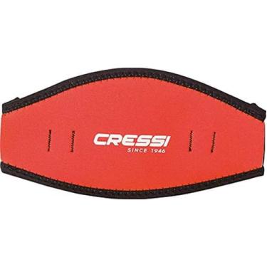 Imagem de Strap de Neoprene para Máscara de Mergulho Cressi - Vermelho