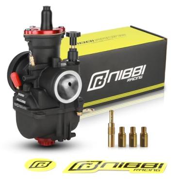 Imagem de NIBBI Carburador PWK 26 mm motocicleta, 150cc-200cc Power Carb com jatos de carburador, compatível com motor GY6 Dirt Bike Mini Bike SSR TTR Apollo TaoTao ATV