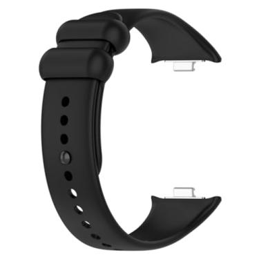 Imagem de Pulseira para Redmi watch 4, acessórios de relógio inteligente, cinto de substituição (Preto)