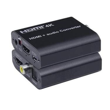 Imagem de Conversor Extrator Audio HDMI 4K 30Hz Optico Toslink Stereo - HDMatter