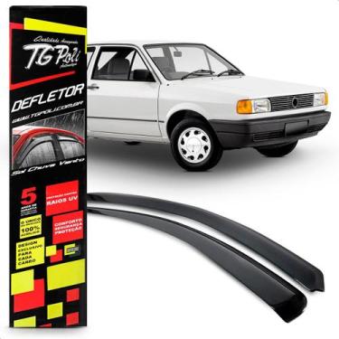 Imagem de Calha Chuva Defletor Slim Gol Voy Par Saveiro G1 2 Portas 1987 1988 19