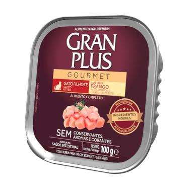 Imagem de Granplus Gourmet Pate Gatos Filhotes Sabor Carne 100g