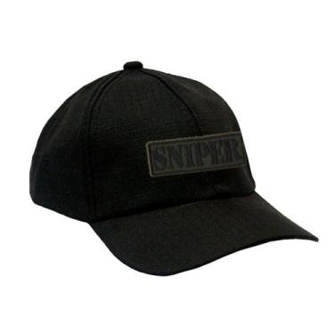 Imagem de Boné Militar Rip Stop com Patch Aplicado Sniper Verde  Preta - Mundo d