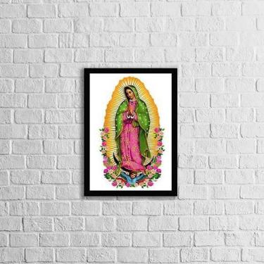 Imagem de Quadro Decorativo Nossa Senhora De Guadalupe 24X18Cm - Quadros On-Line