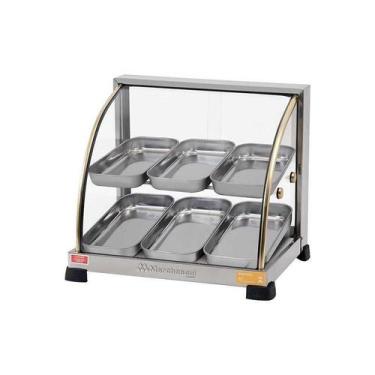 Imagem de Estufa Curva Dupla Linha Ouro 6 Bandejas EF 2.261 - Marchesoni