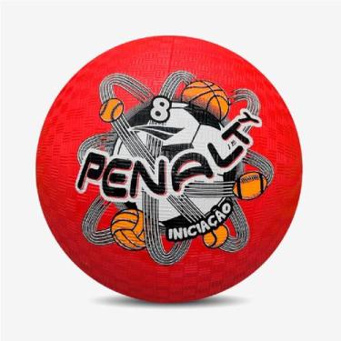 Imagem de Bola Iniciação Penalty T08 XXIV, Unico, Vermelho