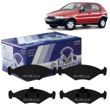 Imagem de Jogo Pastilhas Freio Dianteira Palio Siena Weekend após 1998 - SYL, PA