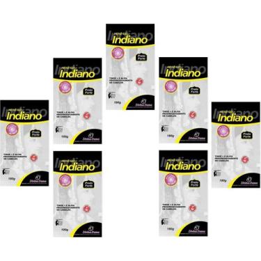 Imagem de Hene em Gel Divina Dama Indiano 07x180gr Preto Forte (Preto Azulado) P