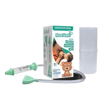 Imagem de Aspirador Sugador Nasal Infantil Nosewash Com Estojo