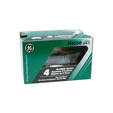 Imagem de GE Lighting H4656 Lâmpada de substituição de feixe selada de halogênio automotivo padrão
